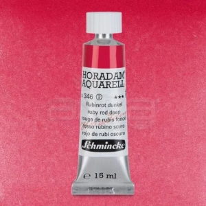 Schmincke Horadam Aquarell Tube 15ml Seri 2 Ruby Red Deep 346