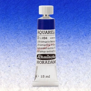 Schmincke Horadam Aquarell Tube 15ml Seri 2 Ultramarine Finest 494