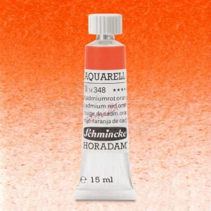 Schmincke Horadam Aquarell Tube 15ml Seri 3 Cadmium Red Orange 348