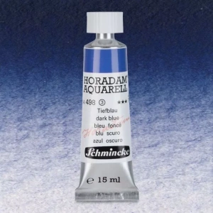 Schmincke Horadam Aquarell Tube 15ml Seri 3 Dark Blue Indigo 498