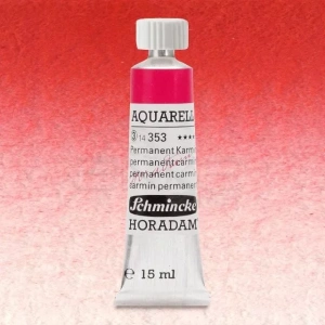 Schmincke Horadam Aquarell Tube 15ml Seri 3 Permanent Carmine 353