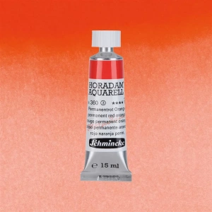 Schmincke Horadam Aquarell Tube 15ml Seri 3 Permanent Red Orange 360