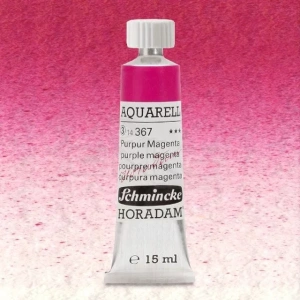 Schmincke Horadam Aquarell Tube 15ml Seri 3 Purple Magenta 367