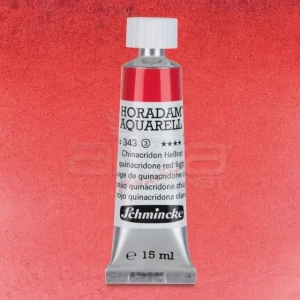 Schmincke Horadam Aquarell Tube 15ml Seri 3 Quinacridone Red Light 343