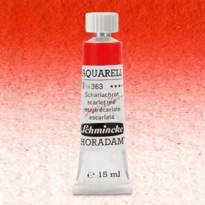 Schmincke Horadam Aquarell Tube 15ml Seri 3 Scarlet Red 363