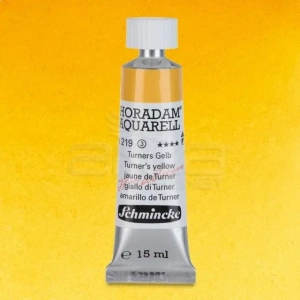 Schmincke Horadam Aquarell Tube 15ml Seri 3 Turners Yellow 219
