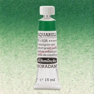 Schmincke Horadam Aquarell Tube 15ml Seri 4 Cobalt Green Pure 535