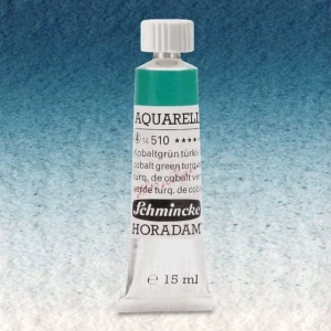 Schmincke Horadam Aquarell Tube 15ml Seri 4 Cobalt Green Turquoise 510