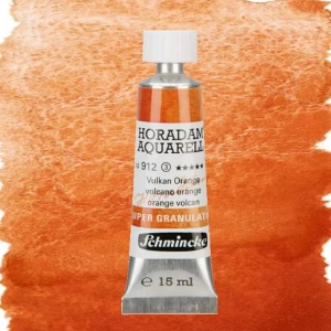 Schmincke Horadam Supergran Ulation Suluboya 15ml 912 Vulkan Orange
