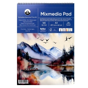 Schoellershammer Mix Media Pad 165gr A3 25yp