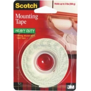 Scotch 110 Çift Taraflı Rulo Köpük Bant (Ağır malz. için)