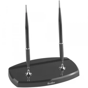 Scrikss 17 Çiftli Masa Takımı Siyah (çift Dolmakalem)