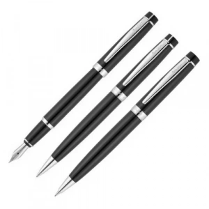 Scrikss 38 Siyah Krom (dolma-tükenmez-kurşun)