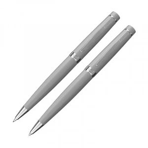 SCRİKSS 38 TÜKENMEZ KALEM+VERSATİL KALEM SETİ MAT KROM