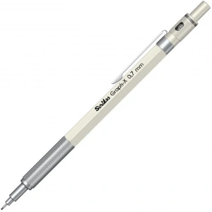 Scrikss Graph-X Versatil Kalem 0.7 mm MAT BEYAZ