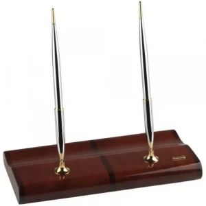 Scrikss Masa Takımı Parlak Sapeli (gold Chrome Dolma+tükenmez)