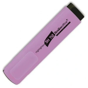 Scrikss Office Highlighter Fosforlu İşaretleme Kalemi PASTEL LİLA