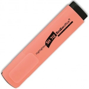 Scrikss Office Highlighter Fosforlu İşaretleme Kalemi PASTEL TURUNCU