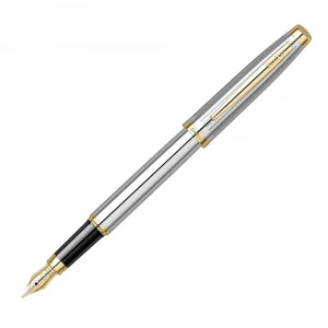 SCRİKSS Oscar 39 Parlak Krom/Gold Dolma Kalem