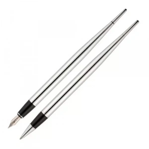 Scrikss Stilofor 17 Sümen Kalem Takımı-chrome (dolma+tükenmez)