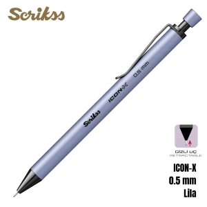 Scrikss Versatil Kalem Icon-X 0.5mm Lila