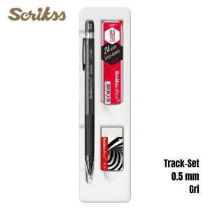 Scrikss Versatil Kalem Track 0.5mm 3lü Set Gri