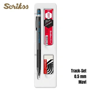 Scrikss Versatil Kalem Track 0.5mm 3lü Set Mavi