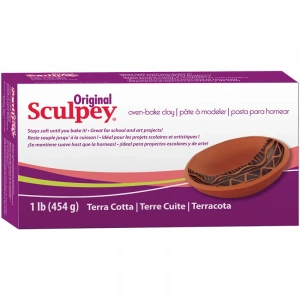 Sculpey Original Polymer Clay 454g Terracotta