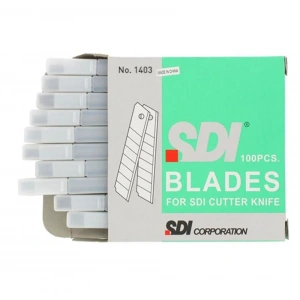 SDI Dar Maket Bıçağı Yedeği 1403 (1 Paket 10 Tüp 100 Adet)