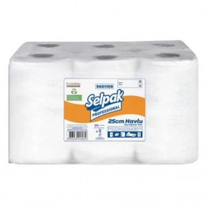 Selpak 25cm Hareketli Makine Havlusu (175 Metre - 6 lı Koli)