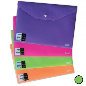 Sensho A4 Yeşil Çıtçıtlı Dosya Bsı0050