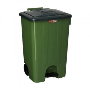 ŞENYAYLA 4265 KÖŞELİ PEDALLI ÇÖP KOVASI 85lt