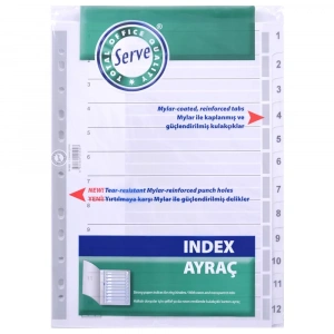 Serve Ayraç 1-12 Rakam Sv-5325