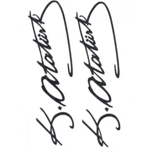 Seven Ata İmza Stıcker Folyo Eko Fly-kls-02