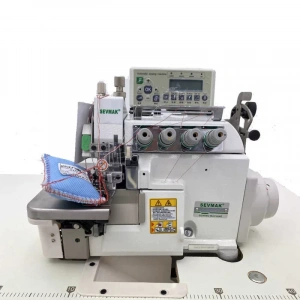 Sevmak Sk-5214ext-04ubt 4 İplik Transportlu Tam Otomatik Akıllı İplik Kesicili Overlok Makinası