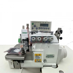 Sevmak Vt-3216ext-05h-ubt 5 İplik Transportlu Tam Otomatik Akıllı İplik Kesicili Overlok Makinası (kot)