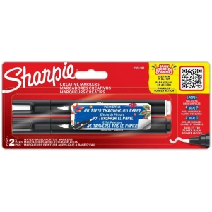 SHARPIE AKRİLİK MARKÖR YUVARLAK UÇ 2 Lİ BLİSTER 2201181