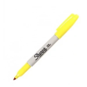 SHARPIE FINE PERM.MARKER KOYU SARI 1836460