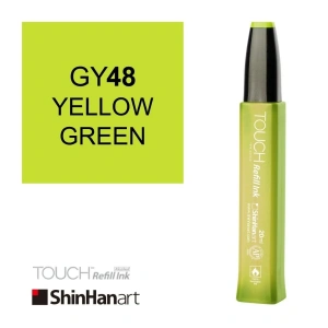 Shinhanart Touch Ink Alkol Bazlı Mürekkep 20ml GY48 Yellow Green