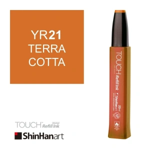 Shinhanart Touch Ink Alkol Bazlı Mürekkep 20ml YR21 Terra Cotta