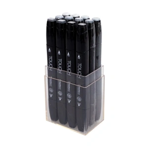 Shinhanart Touch Twin Marker 12li Set Soğuk Griler