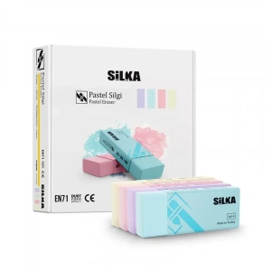 SİLKA PASTEL 4 RENK SİLGİ 30 LU ART.45