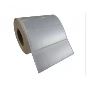 Silver Mat Barkod Etiketi 40x20 5 Li 5000 Lik Sarım