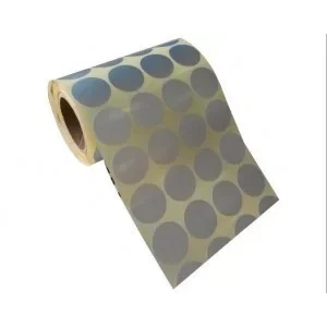 Sılver Yuvarlak Etiketi 25mm 2000´li