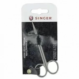 Singer Titanyum Nakış Makası Kıvrık Uçlu