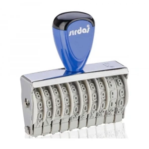 Sırdaş 10 Haneli Elle Çevirmeli Numaratör 5mm (15510)