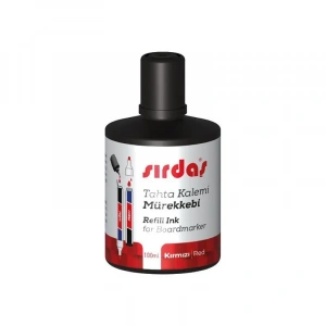 SIRDAŞ KIRMIZI TAHTA KALEMİ MÜREKKEBİ 100 cc.