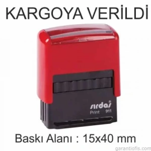 Sırdaş Otomatik Kargoya Verildi Yazılı Kaşe
