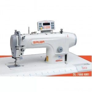 Siruba Dl7000nm1-13 Elektronik İğne Transportlu Düz Makina