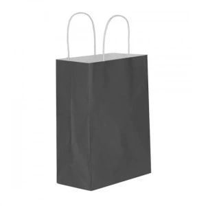 SİYAH KAĞIT HEDİYE VE ALIŞVERİŞ ÇANTASI (25X12X31) 2000 adet